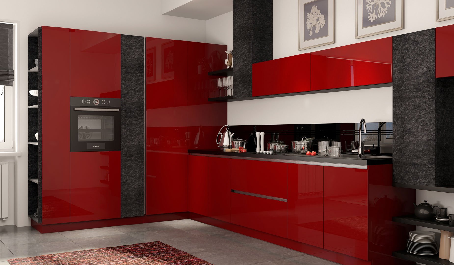 Кухня NEXTRA (артикул 963)